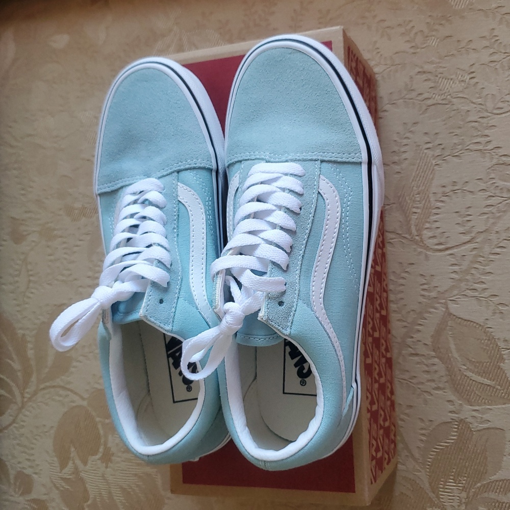 Vans Old School VR3 Shoe/Theory Canal Blue - Picture 4 of 15